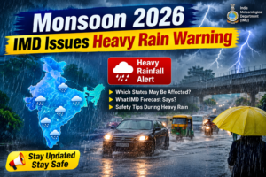 Monsoon 2026: IMD Issues Heavy Rain Warning
